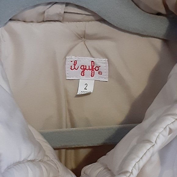 Il Gufo - puffer coat with detachable faux fur collar size 2T made in It… - Picture 3 of 11